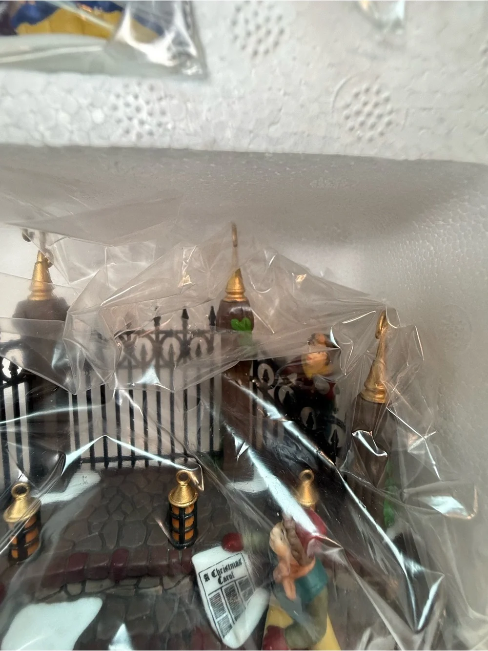 Department 56 Dickens Village A Christmas Carol Reading Set Limited Edition VTG